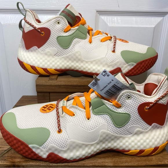 Adidas Harden Vol. 6 Arizona Wonder Basketball Shoes Size New Without Box! - Picture 5 of 8